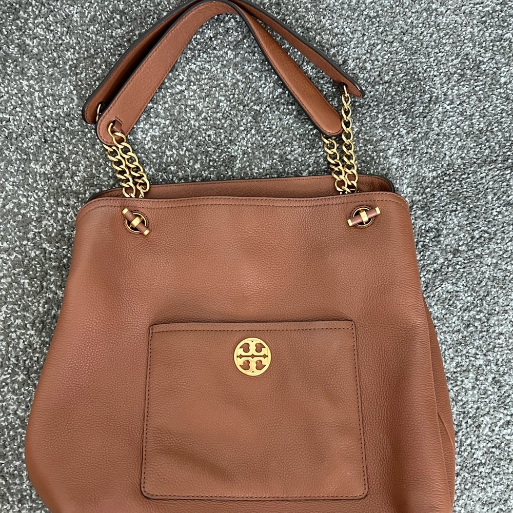 Tory Burch bag in brown- real genuine leather